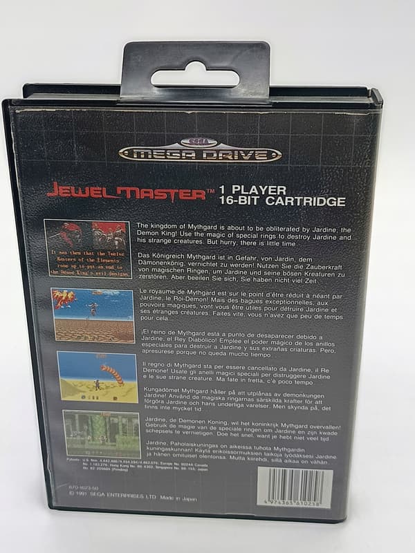 Jewel Master for Sega Mega Drive