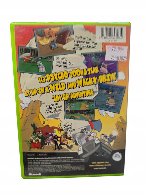 Cel Damage game for Microsoft Xbox 0218 XBOX CLASSIC