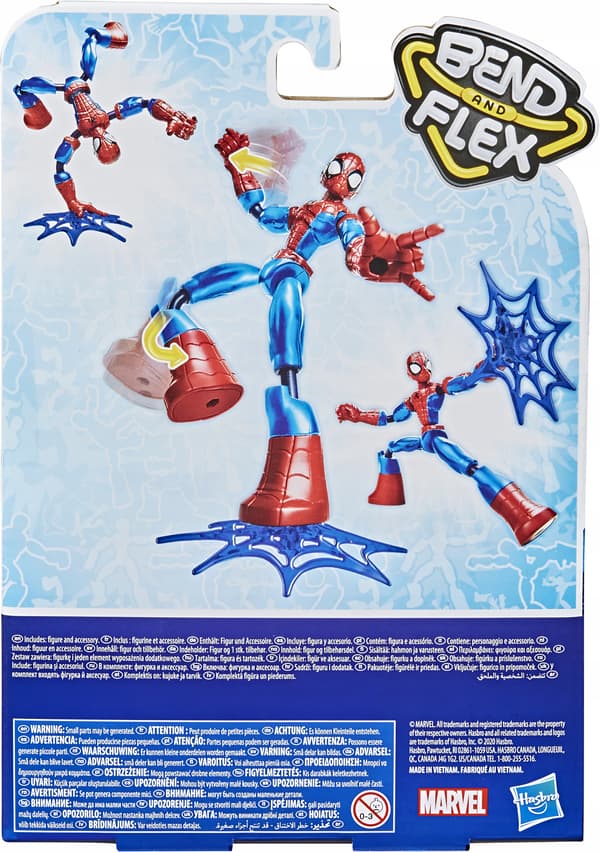 Hasbro Marvel Spider-Man – Bend and Flex Spider-Man action figure E7335 / E7686