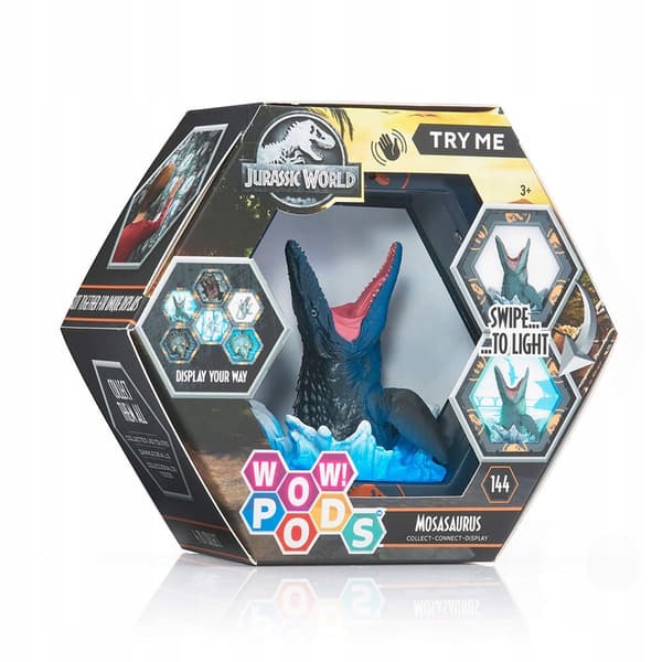 WOW PODS Mosasaurus dinosaur light-up JURASSIC WORLD