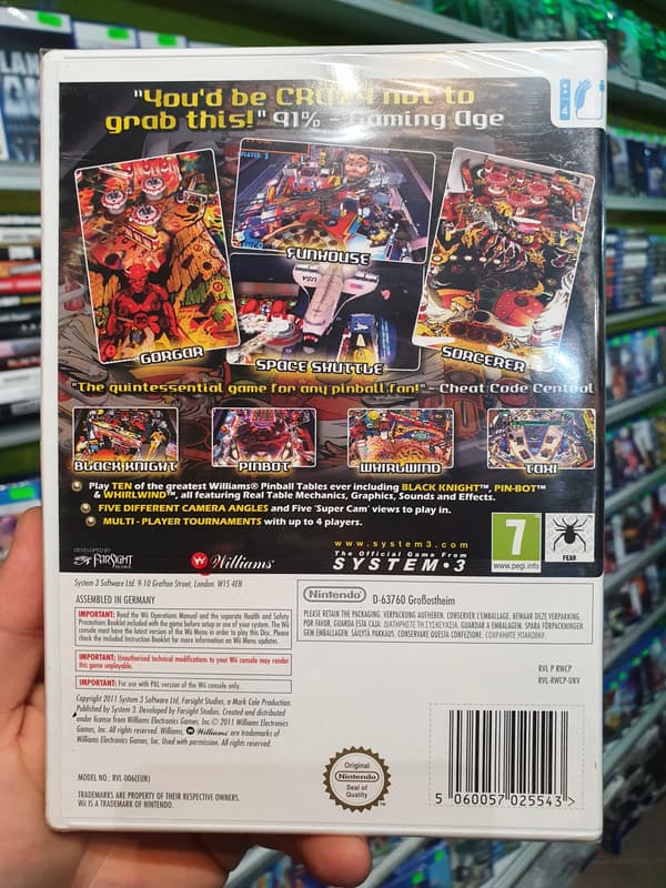 Williams Pinball Classics – Wii
