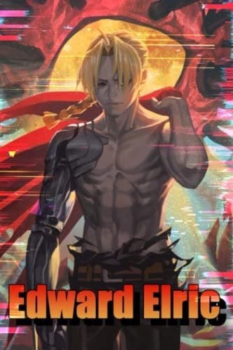 Edward Elric Notebook: Lined Pages Notebook, Small Size, 6x9 inches / 110 pages