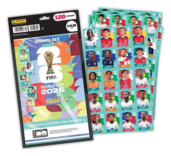 FIFA WORLD CUP 2026 STICKER COLLECTION UPDATE SET