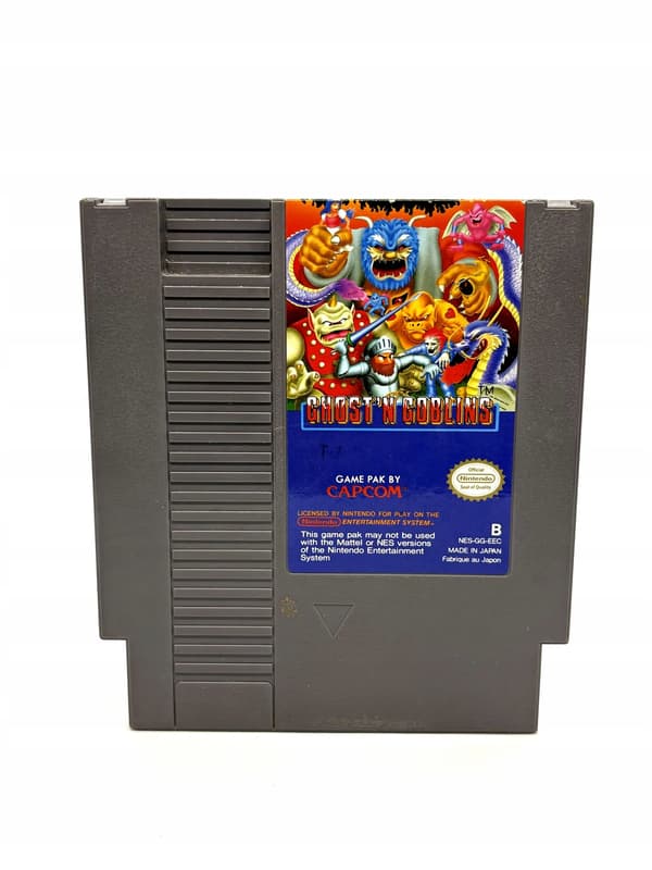 Ghosts 'n' Goblins for the NES (the game itself)