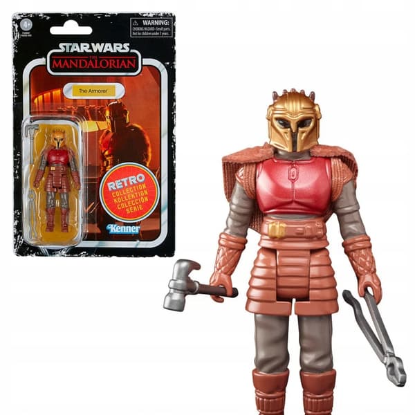 Star Wars Hasbro Retro Armourer 9.5 cm Mandalorian Armourer Figure