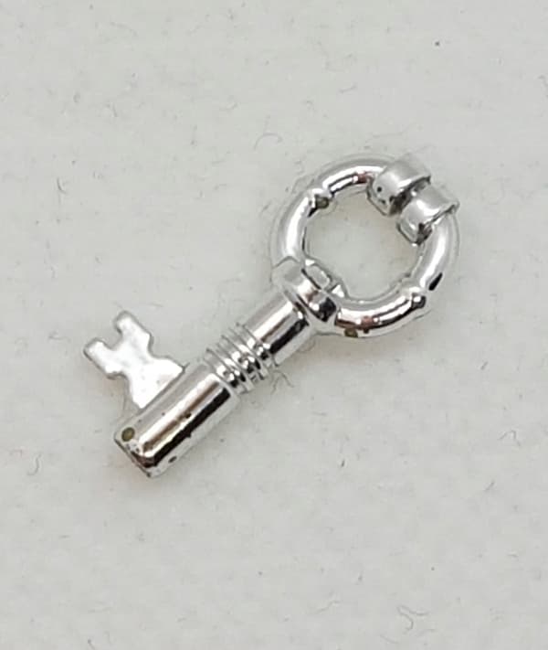 LEGO Chrome Silver Key 40359a Chrome Silver