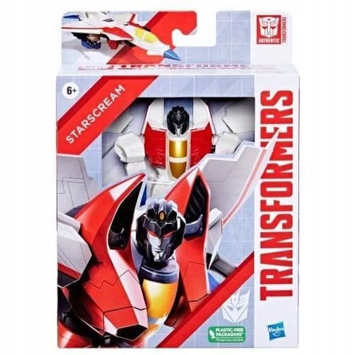 TRANSFORMERS STARSCREAM TRANSFORMING FIGURE – DECEPTICON ROBOT – HASBRO