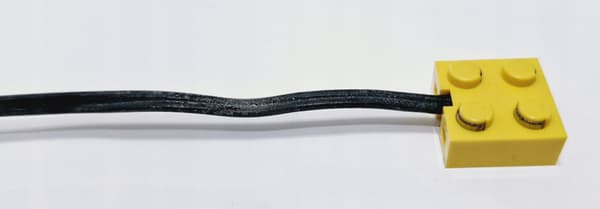 Lego 5306 9V cable, approx. 16 cm, Technic Cyber