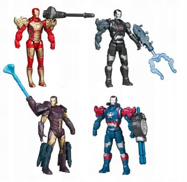 LARGE SET OF AVENGERS IRON MAN ASSEMBLERS MIX FIGURES – BUILD-IT-YOURSELF MODEL