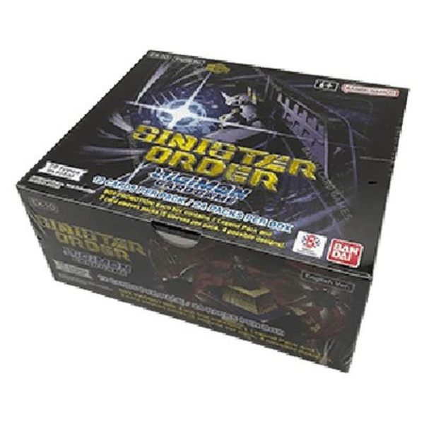Digimon Sinister Order Booster Box | CDON