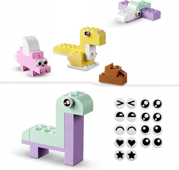 LEGO CLASSIC 11028 CREATIVE PLAY WITH PASTEL COLOURS