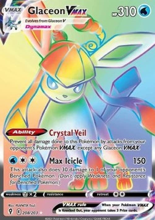 Pokemon Glaceon VMAX