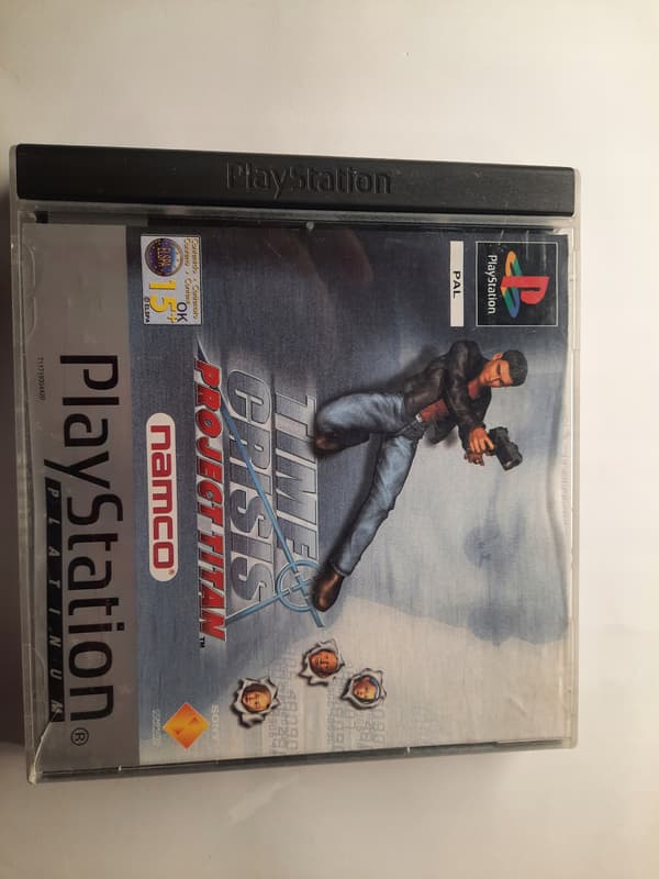 TIME CRISIS PROJECT TITAN PlayStation (PSX) boxed copy 8