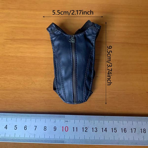 1/6 scale OB vest model. A realistic accessory for action figures. A small toy
