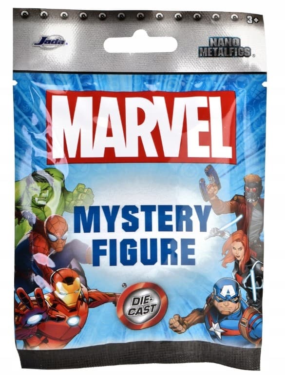 2x JADA MARVEL METAL FIGURINE 4CM BLINDPACK 6625