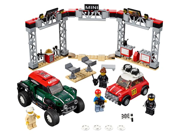 LEGO 75894 Speed Champions Mini Cooper S Rally and MINI John Cooper Buggy