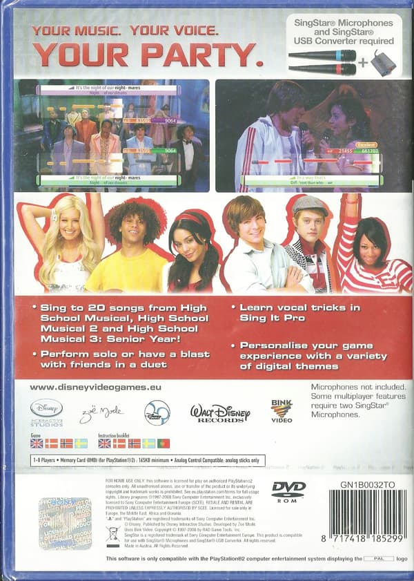 Disney Sing It! High School Musical 3: Senior Year