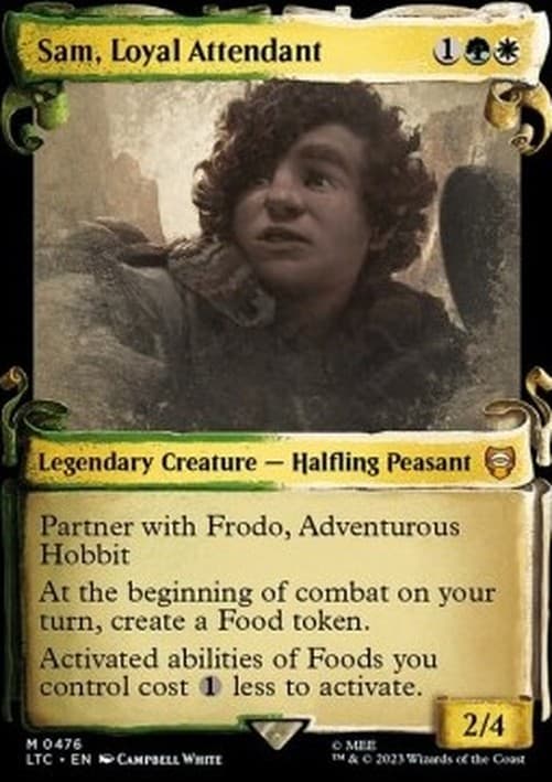 Magic: The Gathering Sam, Loyal Attendant