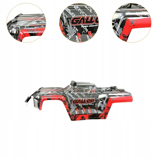 1:18 RC Car Body Shell – Professional, Sturdy DIY Accessory – Replace your remote-controlled car