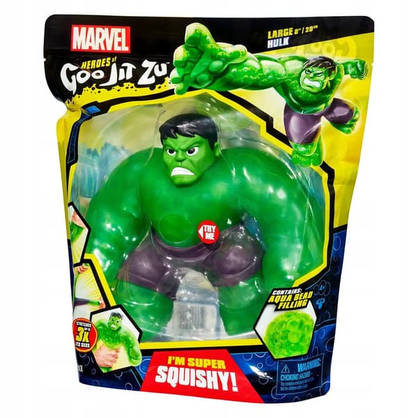 Marvel Supagoo Hulk Green Goo Jit Zu figurine
