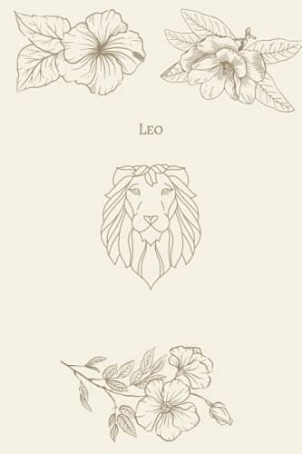 Leo: Leo Journal: A zodiac astrology notebook for Leo | Lined diary for per