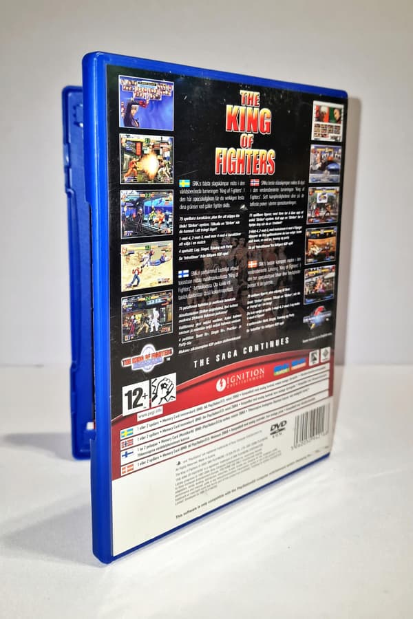 THE KING OF FIGHTERS 2000–2001 PS2 DISC + DATABASE