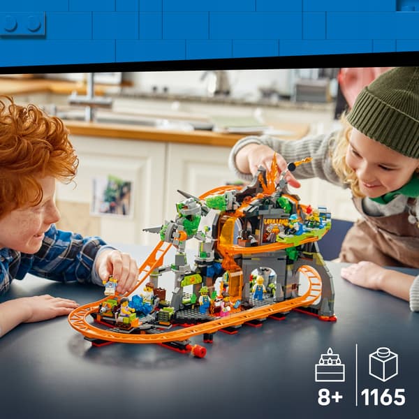 LEGO City Lava Land Rollercoaster Park 60501