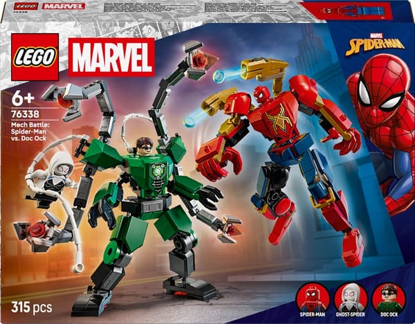 LEGO Marvel 76338 Mech Battle: Spider-Man vs Doc Ock