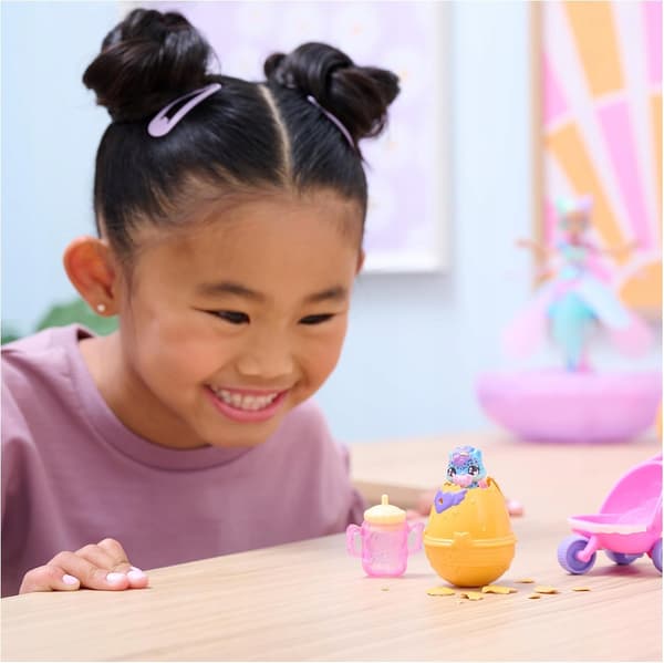HATCHIMALS ALIVE set: 2 figures + pet trolley, accessories