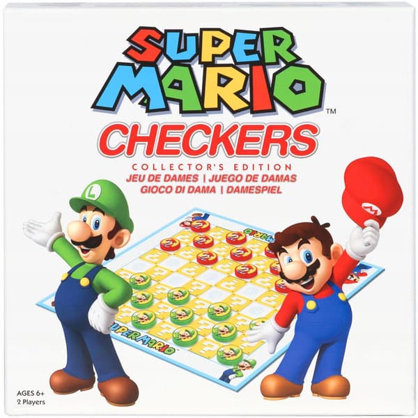GOLIATH GAMES: SUPER MARIO CHECKERS