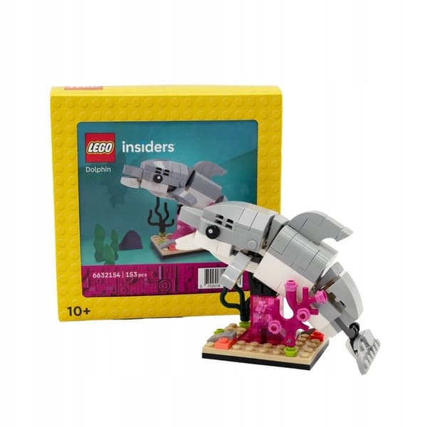 LEGO 5010075 Mini-display stand with a dolphin