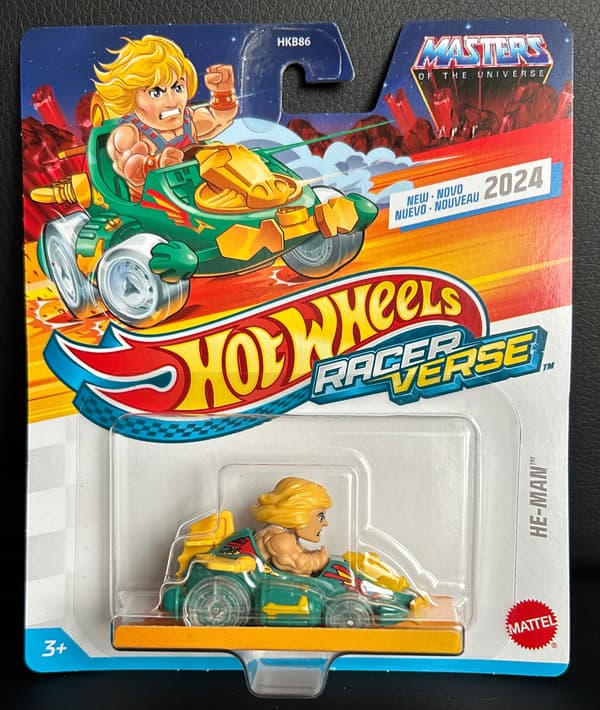 HOT WHEELS RACER VERSE HE-MAN
