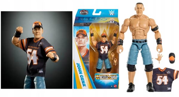 WWE WrestleMania John Cena Figurine MATTEL JHX77