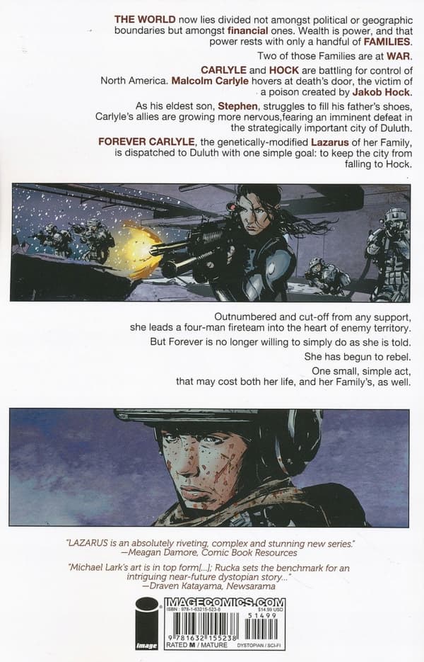 Lazarus Volume 4: Poison by Greg Rucka