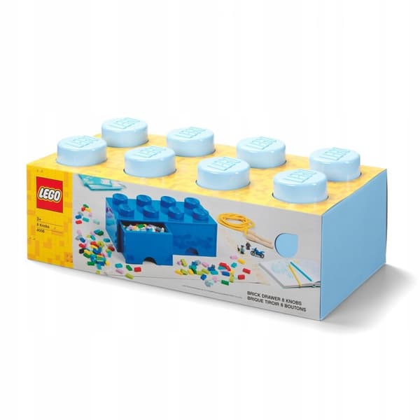 LEGO Brick Container 8, blue, 4006