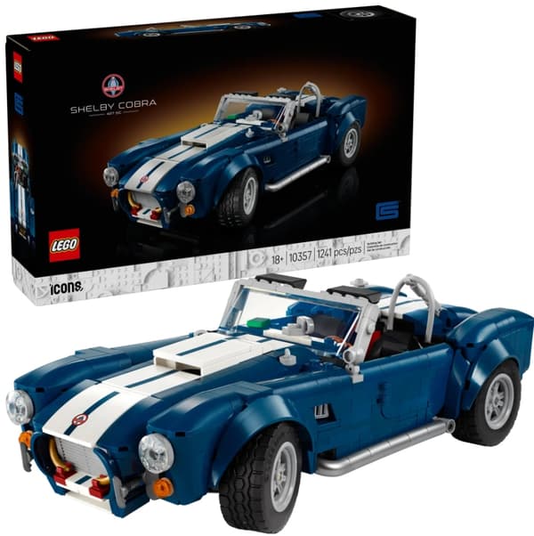 LEGO Shelby Cobra 427 S/C set, 1,241 pieces