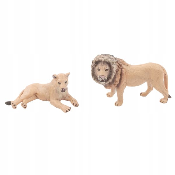 Lions model set, Lions family figurines – a great gift for a school project