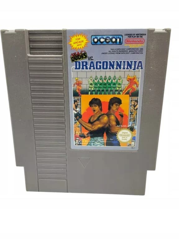 NINTENDO NES GAME: DRAGON NINJA