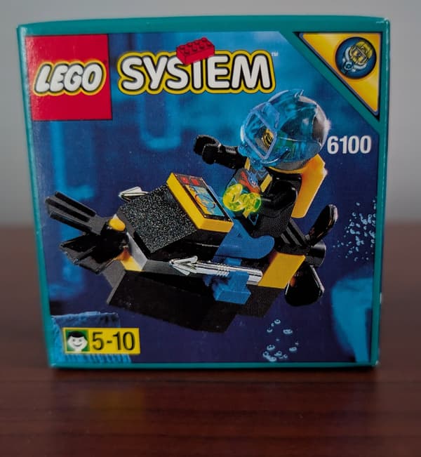 Lego 6100 Deep-Sea Scooter – New