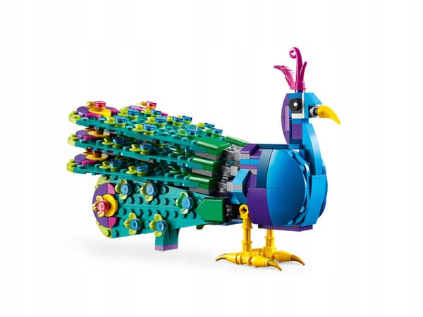 LEGO CREATOR 3-in-1 31157 Exotic Peacock + LEGO BAG