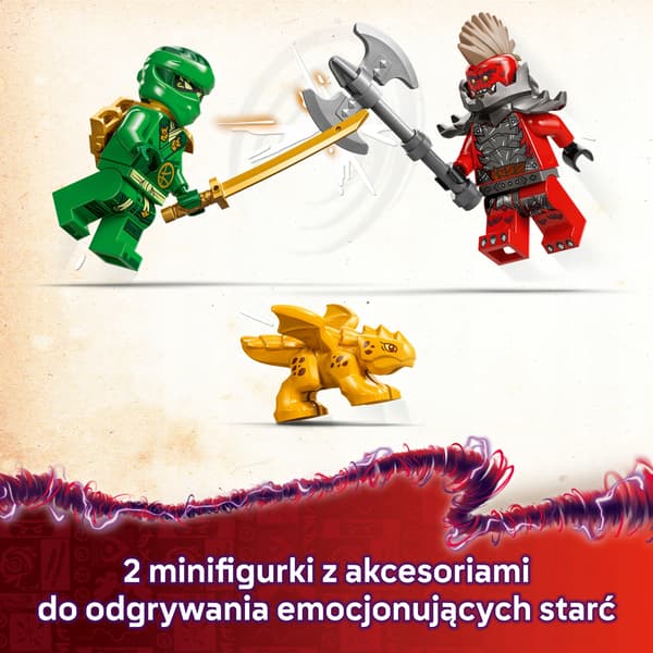 LEGO NINJAGO Lloyd’s Green Forest Dragon 71829