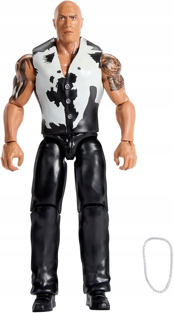 MATTEL WWE Main Event Top Picks The Rock Final Boss Figure