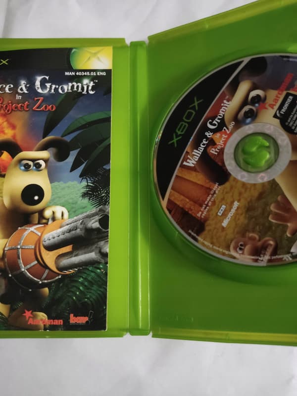 XBOX WALLACE & GROMIT PROJECT ZOO X BOX CLASSIC