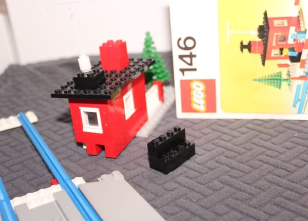 Lego CITY TOWN TRAIN 146 INSTRUCTIONS Level Crossing SET