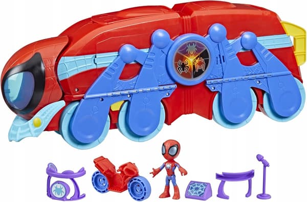 HASBRO Marvel Spidey and His Super Buddies: Spider-Crawler Base