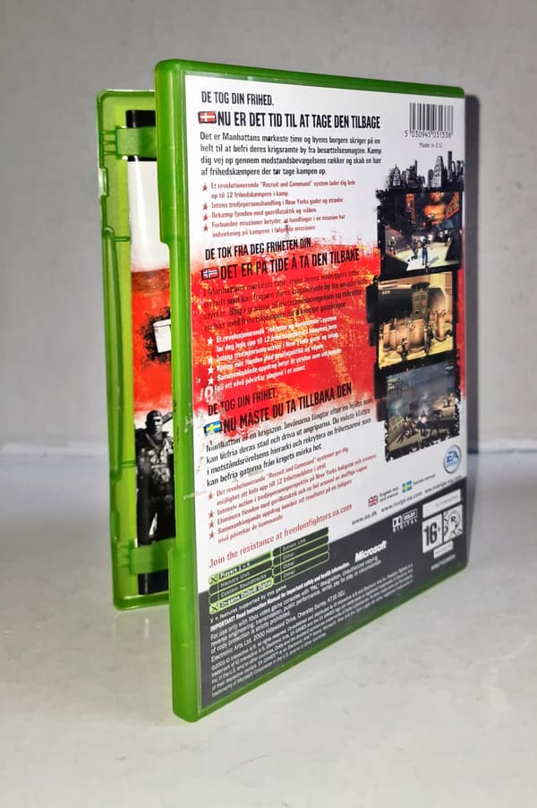 FREEDOM FIGHTERS game for Microsoft Xbox