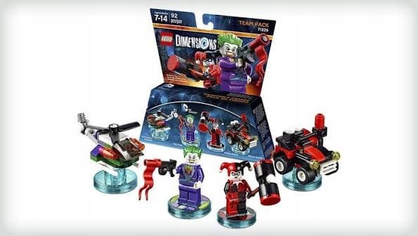 LEGO DIMENSIONS 71229 DC COMICS HARLEY JOKER TEAM PACK