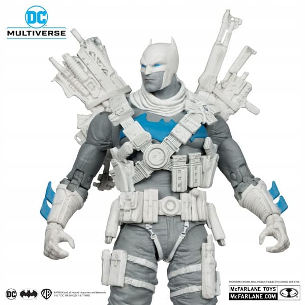 DC Multiverse Action Figure: The Grim Knight (Black and White) 18 cm - McFarl