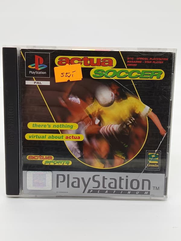 ACTUA SOCCER PlayStation (PSX) – boxed version