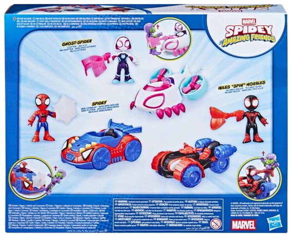 HASBRO Marvel Spidey and Super-mates Figure Set G34555L0